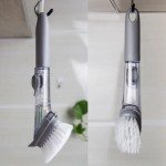 Eco-Friendly Refillable Kitchen Cleaning Brush Sponge