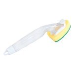 Eco-Friendly Replaceable Cleaning Brush & Sponge Dispenser