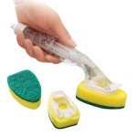 Eco-Friendly Replaceable Sponge Cleaning Brush