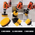 Eco-Friendly Drill Brush Cleaning Set for All Surfaces