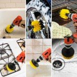 Eco-Friendly Drill Brush Cleaning Set for All Surfaces
