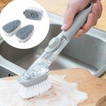 Eco-Friendly Long Handle Kitchen Cleaning Brush