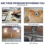 Eco-Friendly Heavy Oil Stain Remover Powder 100g