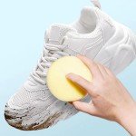 Eco-Friendly White Shoe Cleaning Cream & Sponge