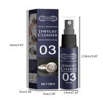 Eco-Friendly Jewelry Cleaning Spray 30ml Tarnish Remover