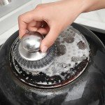 Eco-Friendly Stainless Steel Kitchen Pot Brush Set
