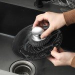 Eco-Friendly Stainless Steel Kitchen Pot Brush Set
