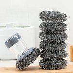 Eco-Friendly Steel Wire Cleaning Brush for Dishes