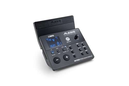 Alesis Nitro Max Drum Module with Cable Bundle