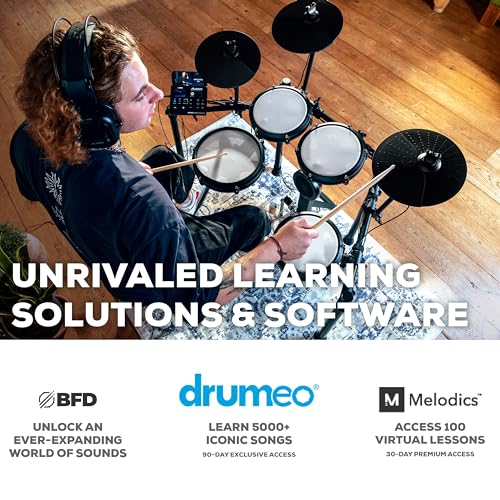 Alesis Nitro Max Electric Drum Set with Mesh Pads