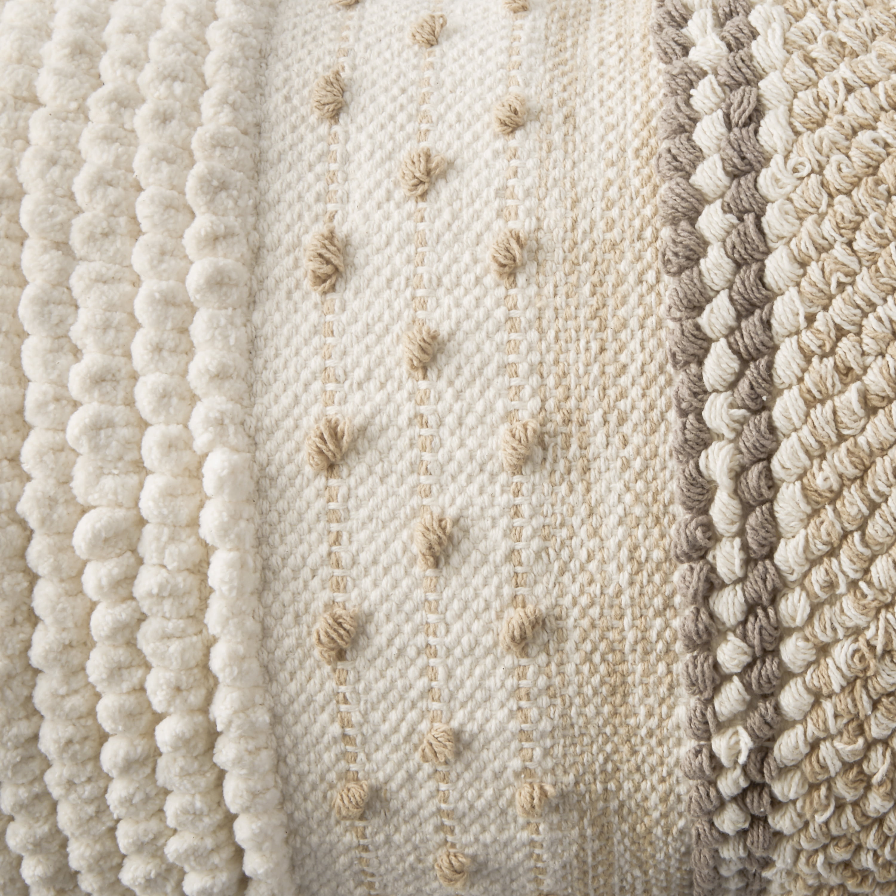 Beige Oversized Oblong Pillow by Dave & Jenny Marrs