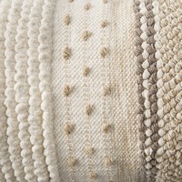 Beige Oversized Oblong Pillow by Dave & Jenny Marrs