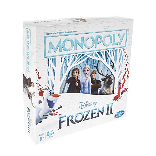 Frozen 2 Monopoly: Disney Edition for Ages 8+