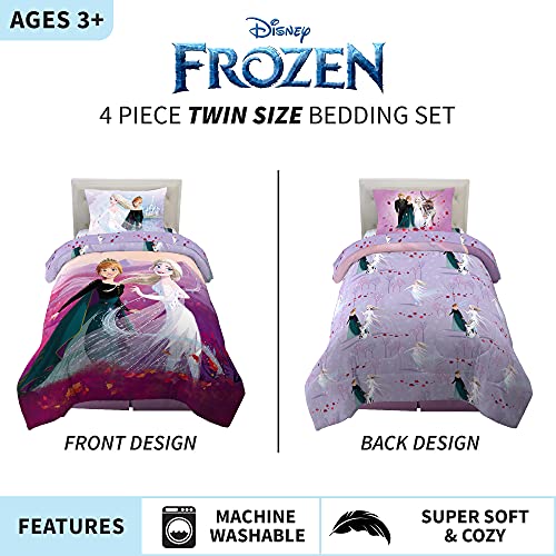 Disney Frozen 2 Super Soft Bedding Set, Twin Size