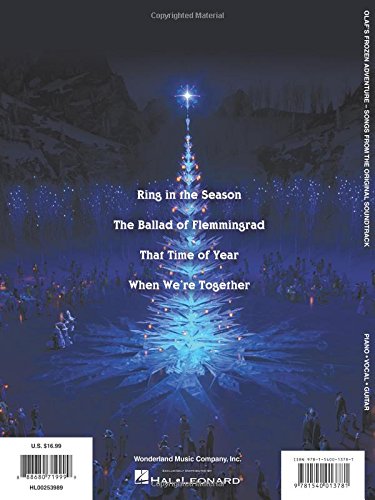 Olaf's Frozen Adventure: Original Soundtrack - Piano, Vocal