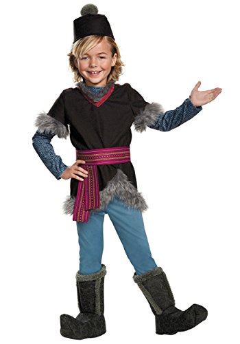 Kristoff Deluxe Child Frozen Disney Costume, X-Small/3T-4T