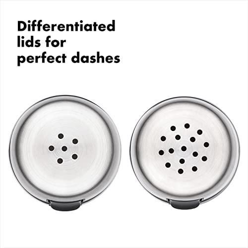 Clear Stainless Steel OXO Salt & Pepper Shaker