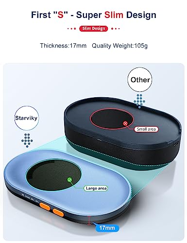 STARVIKY Ultra-Slim Mouse Mover with Random Interval Timer
