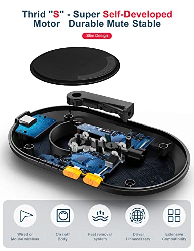 STARVIKY Ultra-Slim Mouse Mover with Random Interval Timer