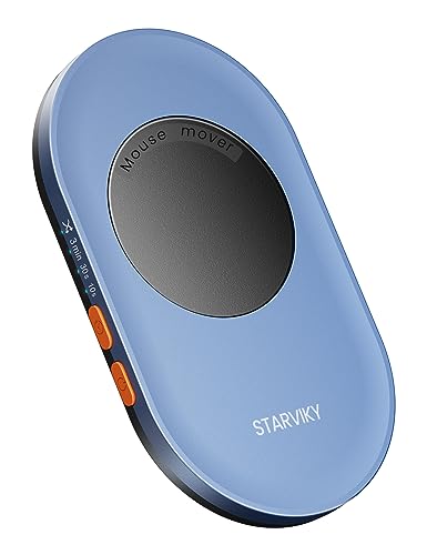 STARVIKY Ultra-Slim Mouse Mover with Random Interval Timer