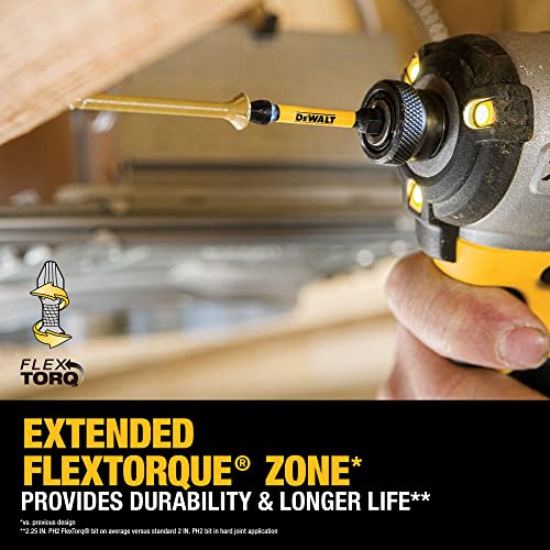 DEWALT FlexTorq Screwdriver Bit Set, 40-Piece
