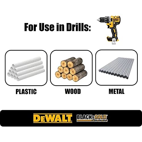 DEWALT 14-Piece Drill Bit Set, 135° Split Point