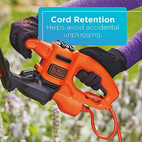 BLACK+DECKER Hedge Trimmer, 17-Inch