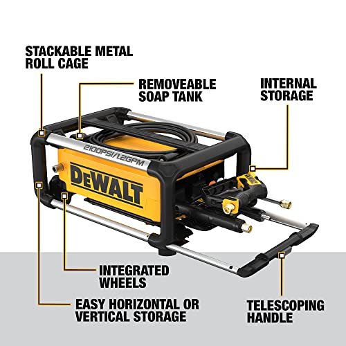 DEWALT Electric Pressure Washer, 2100 PSI
