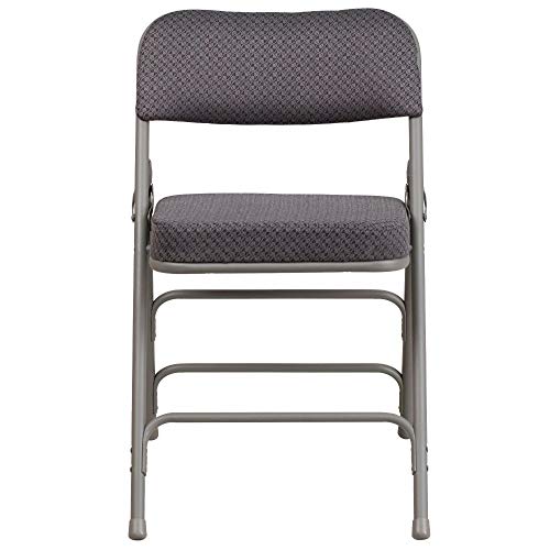 Flash Furniture 4 Pack Premium Curved Folding Chairs