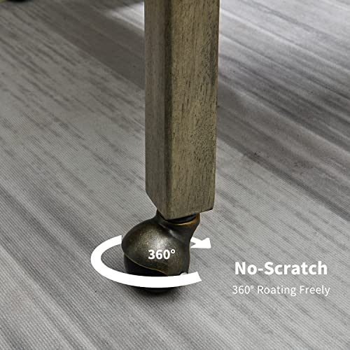 Roller Poker Table Chairs with Casters & Arms
