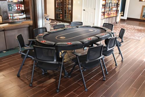 Triton Premium Poker Table Chairs - Foldable, Long-Lasting