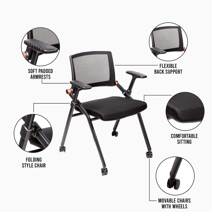 Triton Premium Poker Table Chairs - Foldable, Long-Lasting