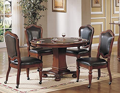Sunset Trading Bellagio 5 Piece Poker Table Set
