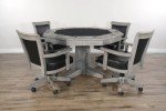 Empire USA Blaze Poker Dining Table Set with Chairs