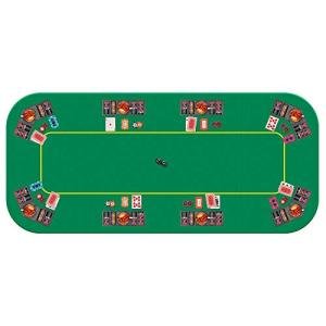 VIVOHOME 79 x 36 Inch Foldable 8-Player Poker Table