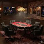 Triton Premium Foldable Poker Table for 10 Players