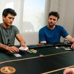 Triton Premium Foldable Poker Table for 10 Players