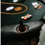Triton Premium Foldable Poker Table for 10 Players