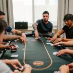 Triton Premium Foldable Poker Table for 10 Players