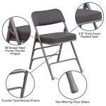 Flash Furniture 4 Pack Premium Curved Folding Chairs