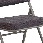 Flash Furniture 4 Pack Premium Curved Folding Chairs