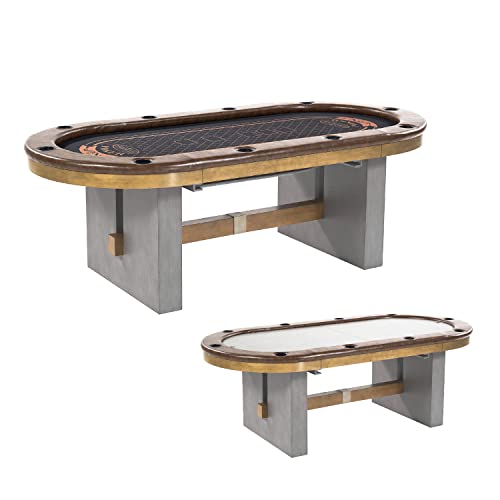 Barrington Urban Poker Table - 2-in-1 Dining & Texas Holdem