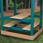 Congo Monkey Playsystem #4 with Swing Beam - Green and Sand Low Maintenance Play Set