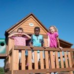 Woodridge Elite Cedar Swing Set with Sandbox and Slide