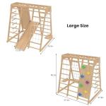 6-in-1 Indoor Playground Jungle Gym for Daycares