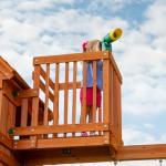 Skyfort II Cedar Wood Playground Set for Daycares