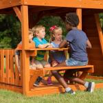Skyfort II Cedar Wood Playground Set for Daycares