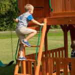 Skyfort II Cedar Wood Playground Set for Daycares
