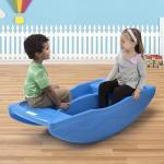 Simplay3 Two-Sided Rock & Roll Seesaw Climbing Bridge