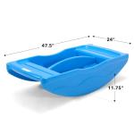 Simplay3 Two-Sided Rock & Roll Seesaw Climbing Bridge